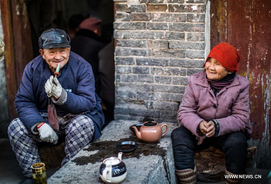 #CHINA-ANHUI-WINTER-TEA HOUSE-LEISURE (CN)