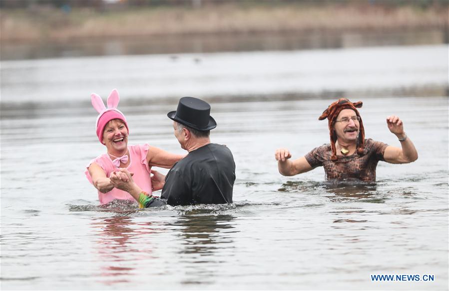 GERMANY-BERLIN-WINTER SWIMMING CARNIVAL