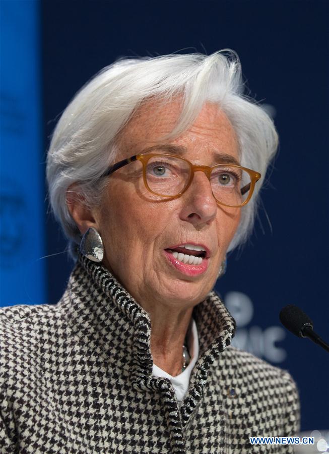 SWITZERLAND-DAVOS-IMF-GLOBAL GROWTH FORECAST