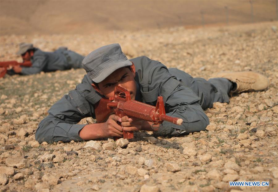 AFGHANISTAN-NANGARHAR-MILITARY TRAINING