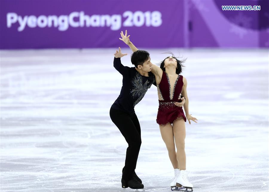 (SP)OLY-SOUTH KOREA-PYEONGCHANG-FIGURE SKATING-PAIR SKATING SHORT PROGRAM