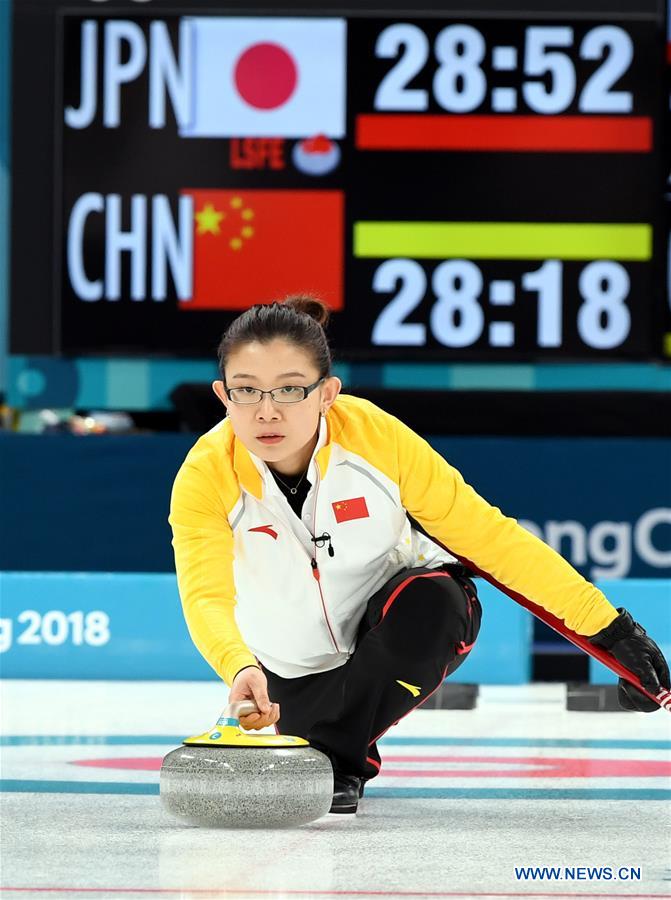 (SP)OLY-SOUTH KOREA-PYEONGCHANG-CURLING-WOMEN-ROUND ROBIN-CHN VS JPN