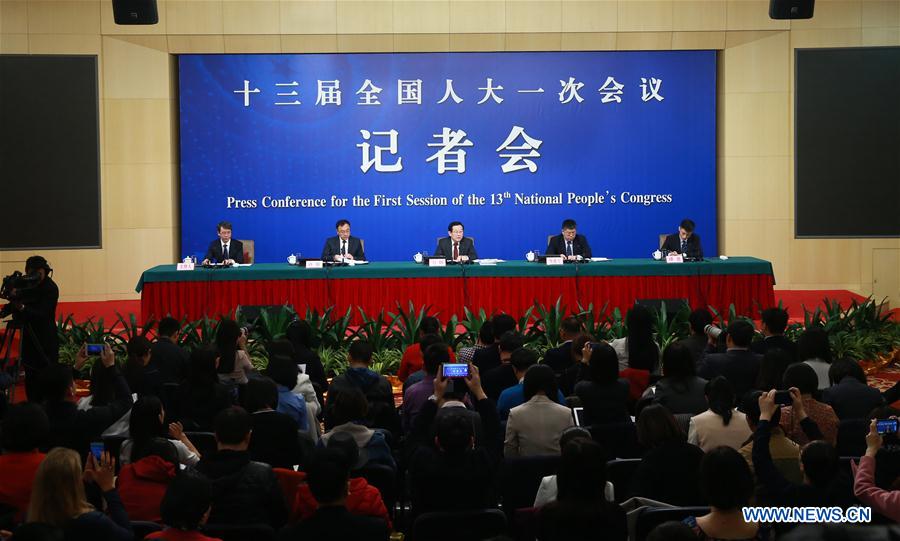 (TWO SESSIONS)CHINA-BEIJING-NPC-PRESS CONFERENCE-INNOVATIVE COUNTRY (CN)