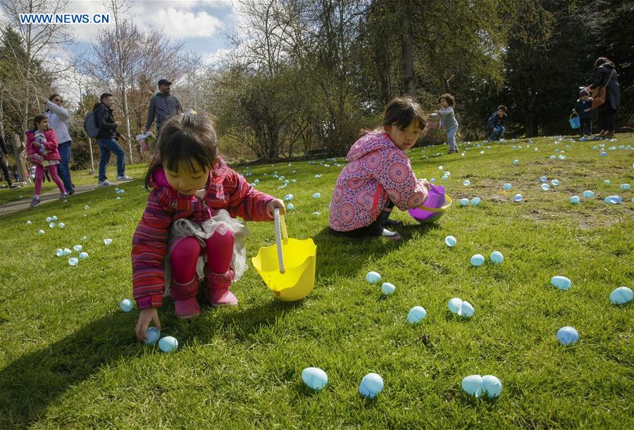 CANADA-VANCOUVER-EASTER-EGG HUNT