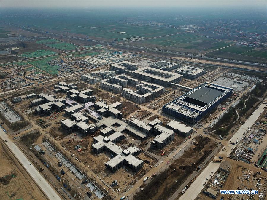 CHINA-XIONGAN NEW AREA-ANNIVERSARY-AERIAL VIEW (CN)