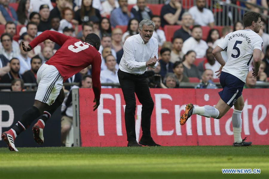 (SP)BRITAIN-LONDON-SOCCER-FA CUP-MANCHESTER UNITED VS TOTTENHAM HOTSPUR