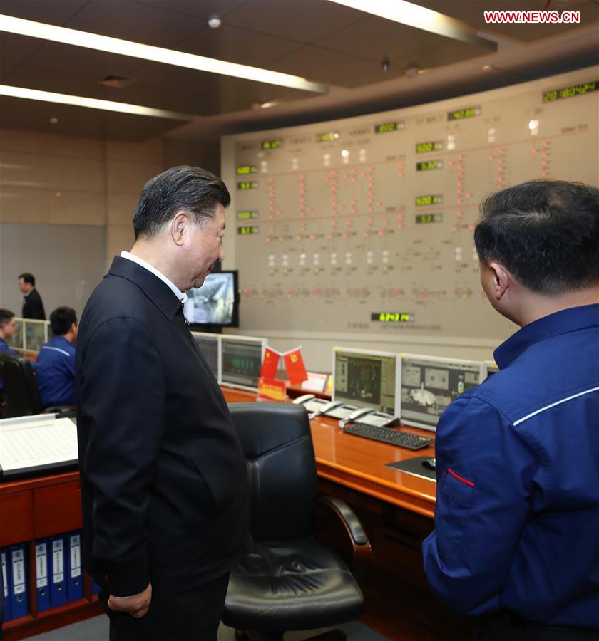 CHINA-HUBEI-XI JINPING-INSPECTION (CN)