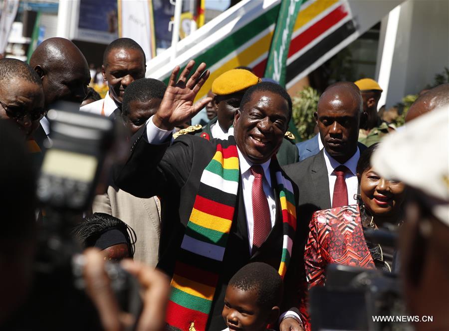 ZIMBABWE-BULAWAYO-ZITF-PRESIDENT-MNANGAGWA