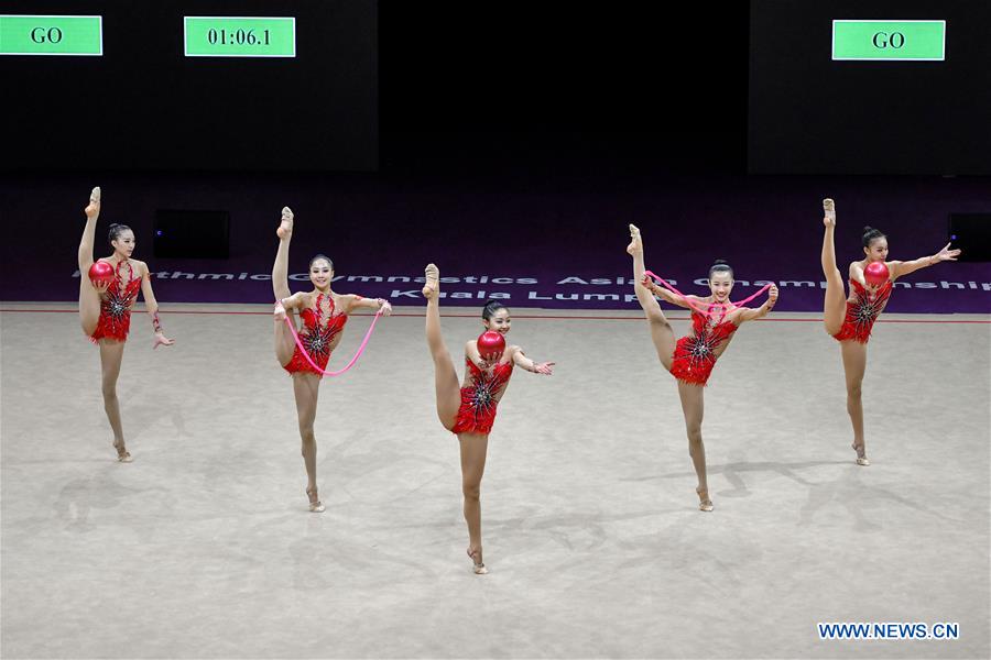 (SP)MALAYSIA-KUALA LUMPUR-RHYTHMIC GYMNASTICS ASIAN CHAMPIONSHIPS