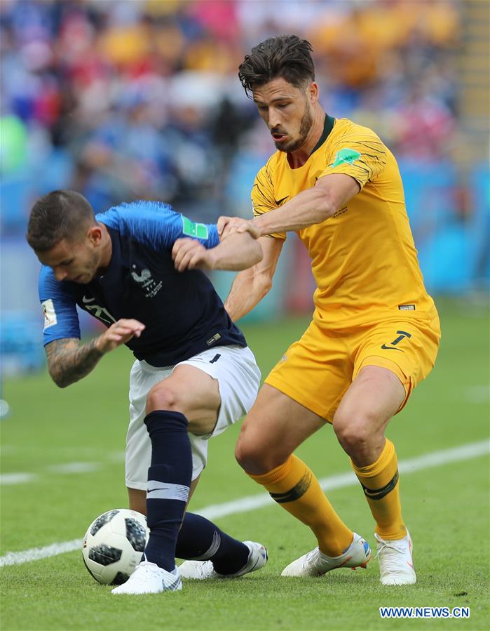 (SP)RUSSIA-KAZAN-2018 WORLD CUP-GROUP C-FRANCE VS AUSTRALIA