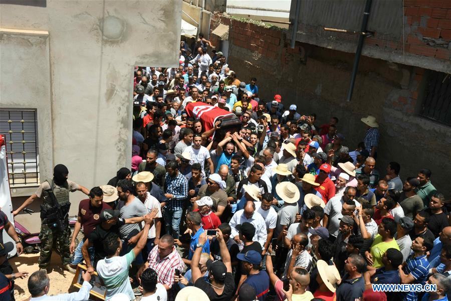 TUNISIA-MANOUBA-FUNERAL