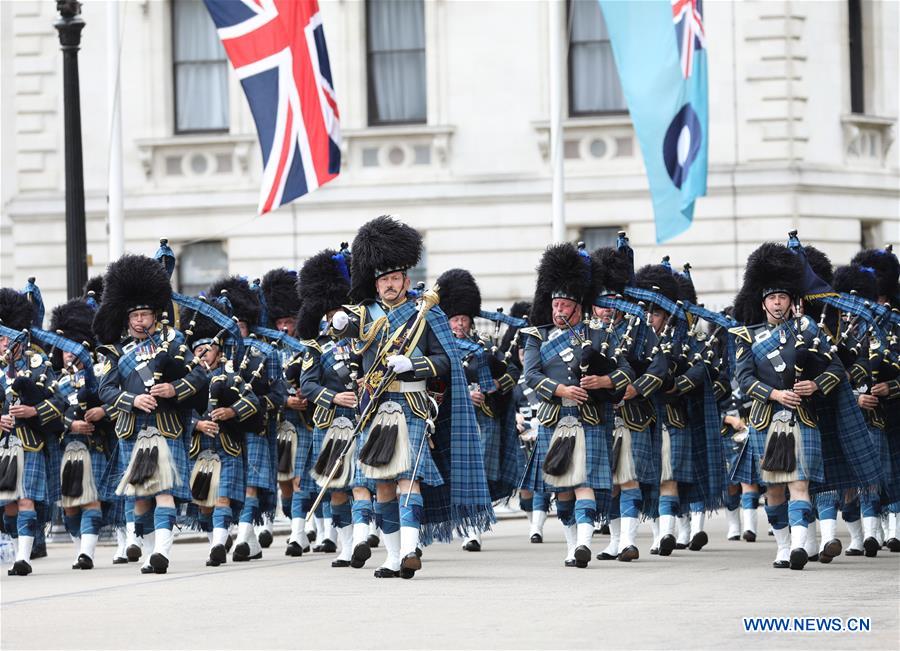 BRITAIN-LONDON-RAF-100TH ANNIVERSARY