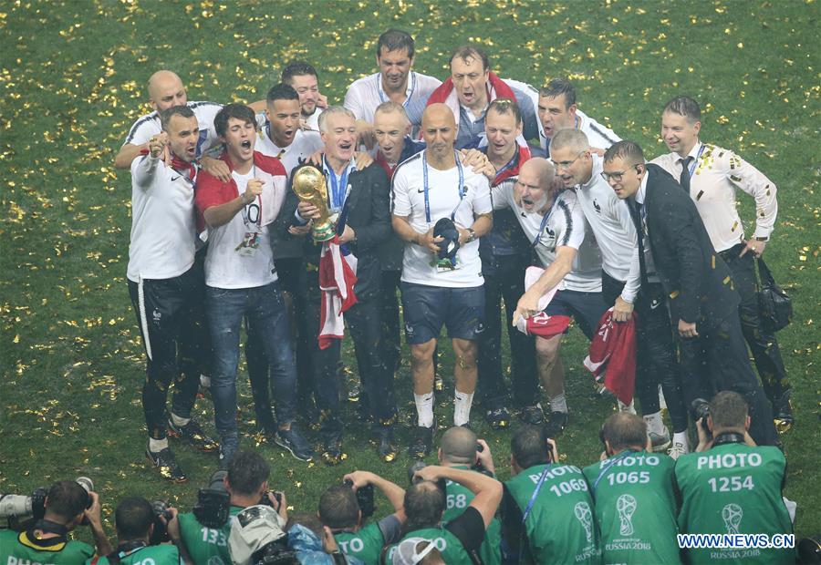 (SP)RUSSIA-MOSCOW-2018 WORLD CUP-FINAL-FRANCE VS CROATIA