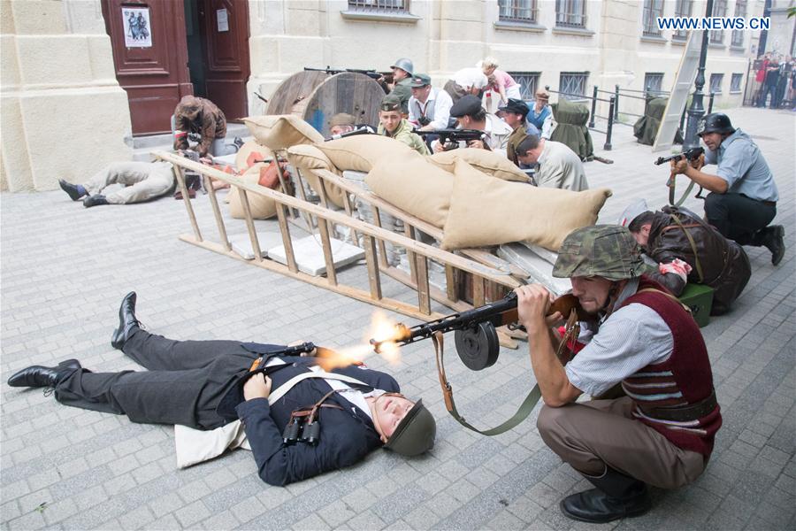 HUNGARY-BUDAPEST-WARSAW UPRISING-ANNIVERSARY