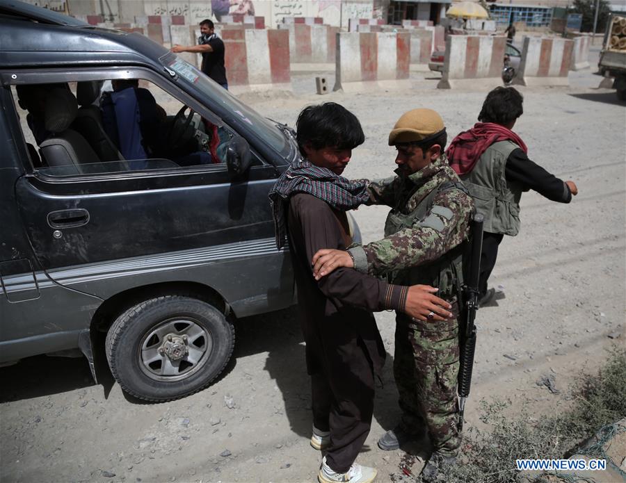 AFGHANISTAN-KABUL-FIGHTING-SECURITY CHECKPOINT