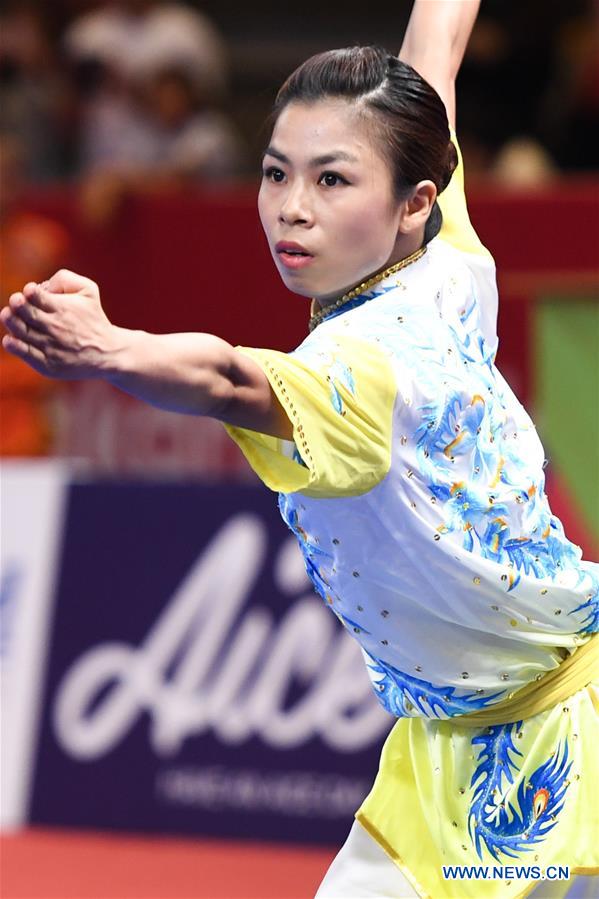 (SP)INDONESIA-JAKARTA-ASIAN GAMES-WUSHU-WOMEN'S CHANGQUAN