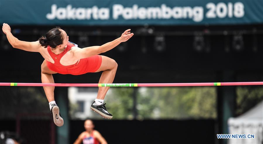 (SP)INDONESIA-JAKARTA-ASIAN GAMES-ATHLETICS-WOMEN'S HEPTATHLON