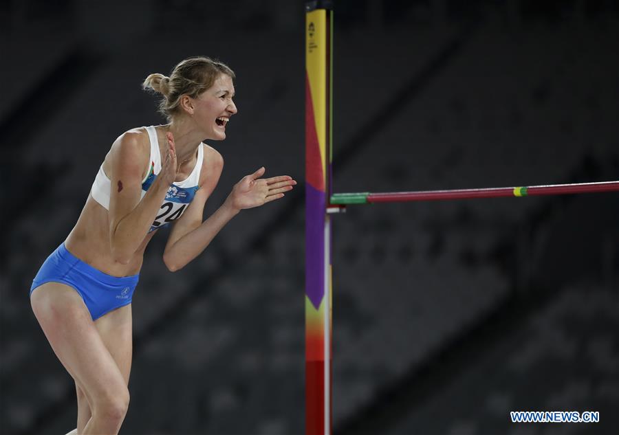 (SP)INDONESIA-JAKARTA-ASIAN GAMES-ATHLETICS-WOMEN'S HIGH JUMP