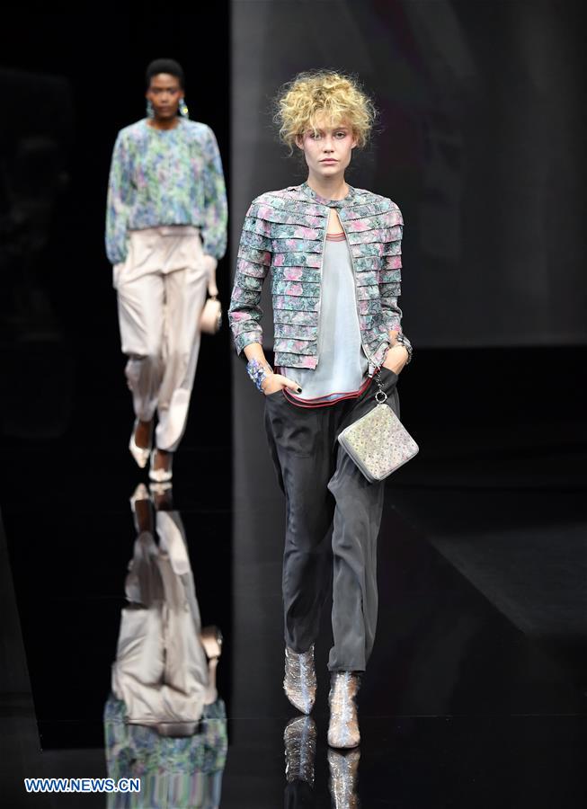 ITALY-MILAN-FASHION WEEK-GIORGIO ARMANI 