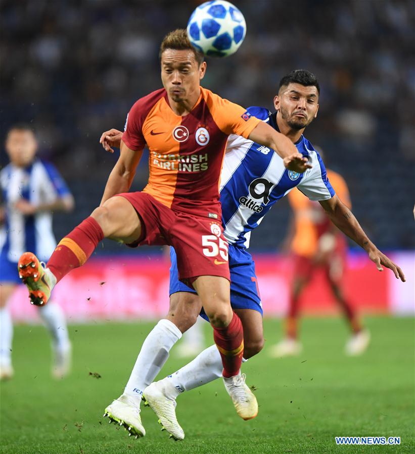 (SP)PORTUGAL-PORTO-FOOTBALL-UEFA CHAMPIONS LEAGUE-PORTO VS GALATASARAY