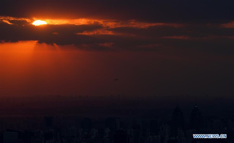 CHINA-SHANGHAI-SUNSET-SCENERY (CN)