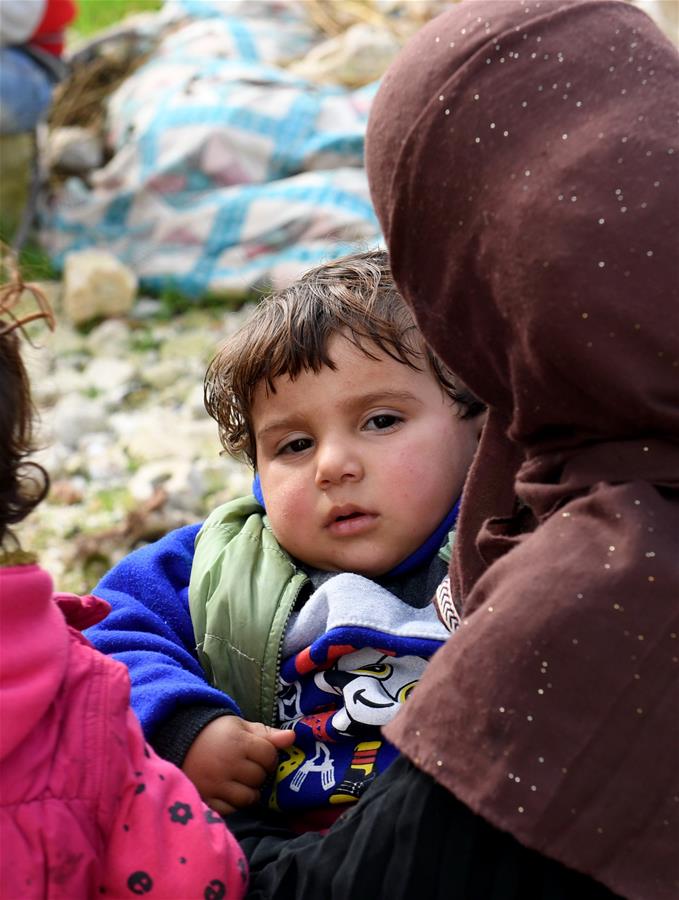 SYRIA-IDLIB-SYRIAN FAMILIES-RETURN