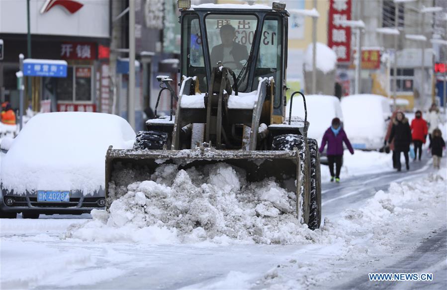 #CHINA-SHANDONG-SNOWFALL (CN)