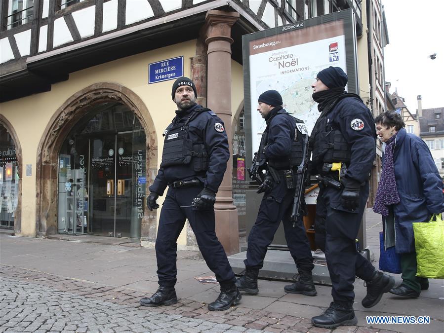 FRANCE-STRASBOURG-SHOOTING-SECURITY