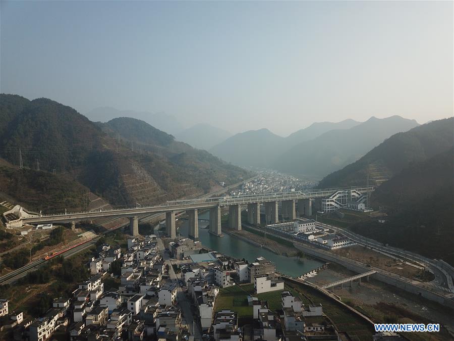 CHINA-ANHUI-HUANGSHAN-HIGH-SPEED RAILWAY (CN)