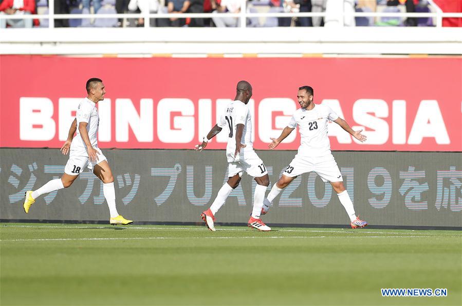 (SP)UAE-AL AIN-SOCCER-ASIAN CUP-CHINA VS KYRGYZ REPUBLIC