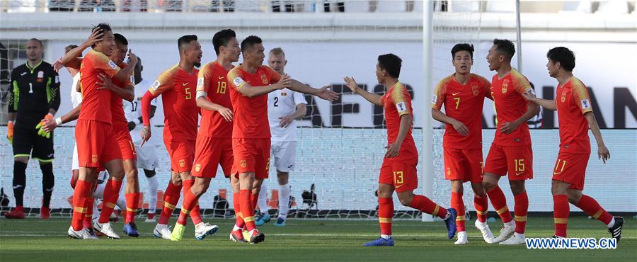 (SP)UAE-AL AIN-SOCCER-ASIAN CUP-CHINA VS KYRGYZ REPUBLIC