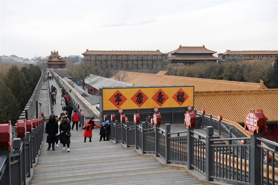 (InPalaceMuseum) CHINA-BEIJING-PALACE MUSEUM-SPRING FESTIVAL CELEBRATION (CN)