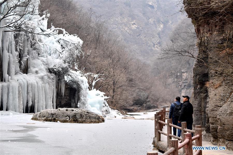 CHINA-HENAN-JIAOZUO-ICEFALL (CN)