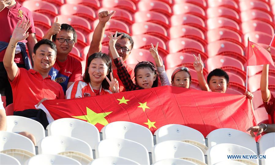 (SP)UAE-ABU DHABI-SOCCER-AFC ASIAN CUP 2019-GROUP C-CHN VS PHILIPPINES