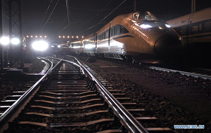 CHINA-NANCHANG-HIGH-SPEED TRAIN-SPRING FESTIVAL-PREPARATION (CN)