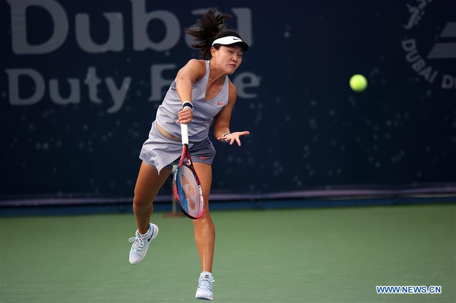 (SP)UAE-DUBAI-TENNIS-WTA-DUBAI CHAMPIONSHIPS