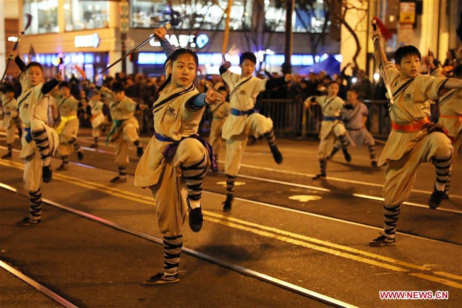 U.S.-SAN FRANCISCO-CHINESE SPRING FESTIVAL-PARADE