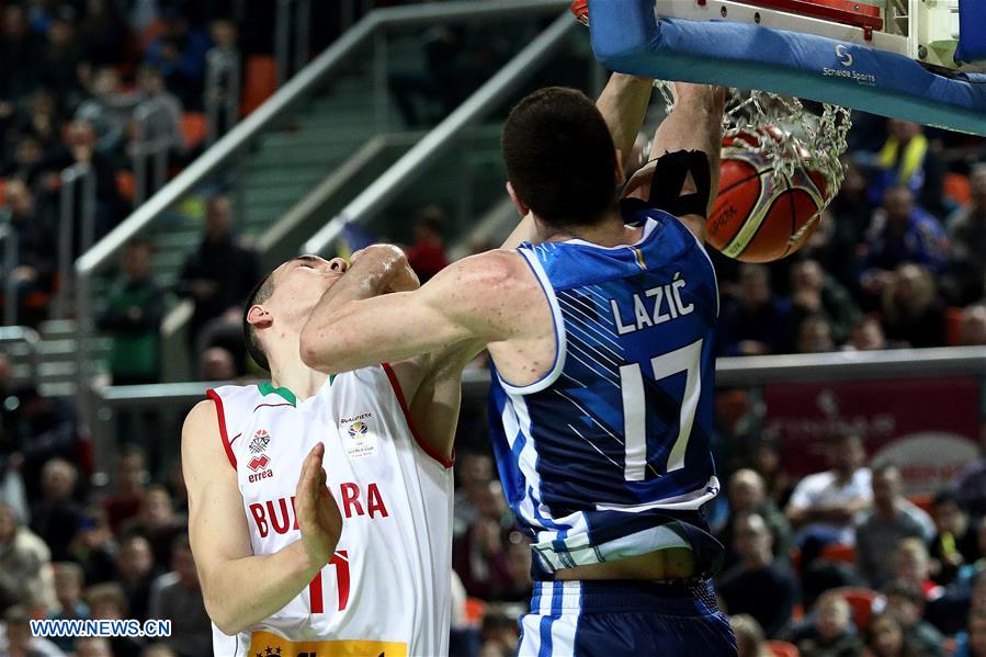 (SP)BOSNIA AND HERZEGOVINA-ZENICA-FIBA BASKETBALL WORLD CUP 2019-EUROPEAN QUALIFIERS-BIH VS BUL