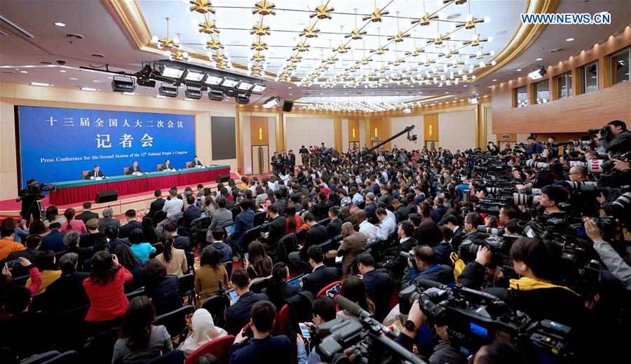 (TWO SESSIONS)CHINA-BEIJING-NPC-PRESS CONFERENCE-WANG YI (CN)