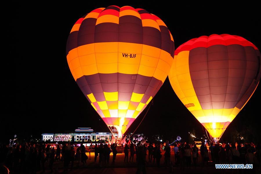 AUSTRALIA-CANBERRA-ENLIGHTEN FESTIVAL 