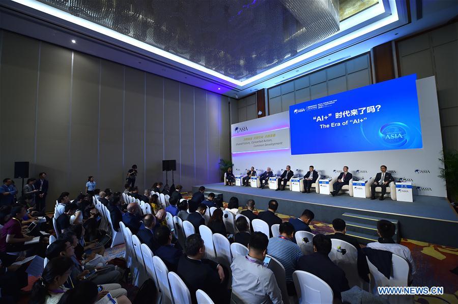 CHINA-BOAO FORUM-SESSION-ERA OF "AI+" (CN)