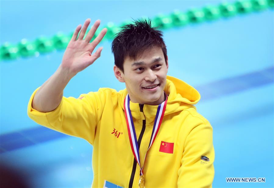 (SP)CHINA-QINGDAO-SWIMMING-NATIONAL CHAMPIONSHIPS-SUN YANG