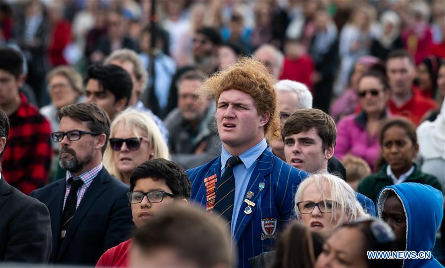 NEW ZEALAND-CHRISTCHURCH-REMEMBRANCE SERVICE