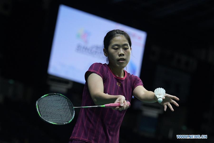 (SP)SINGAPORE-BADMINTON-SINGAPORE OPEN-DAY 1