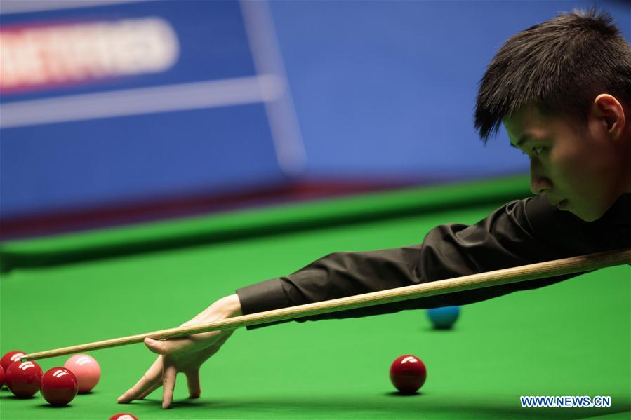 (SP) BRITAIN-SHEFFIELD-SNOOKER-WORLD CHAMPIONSHIP-DAY 3