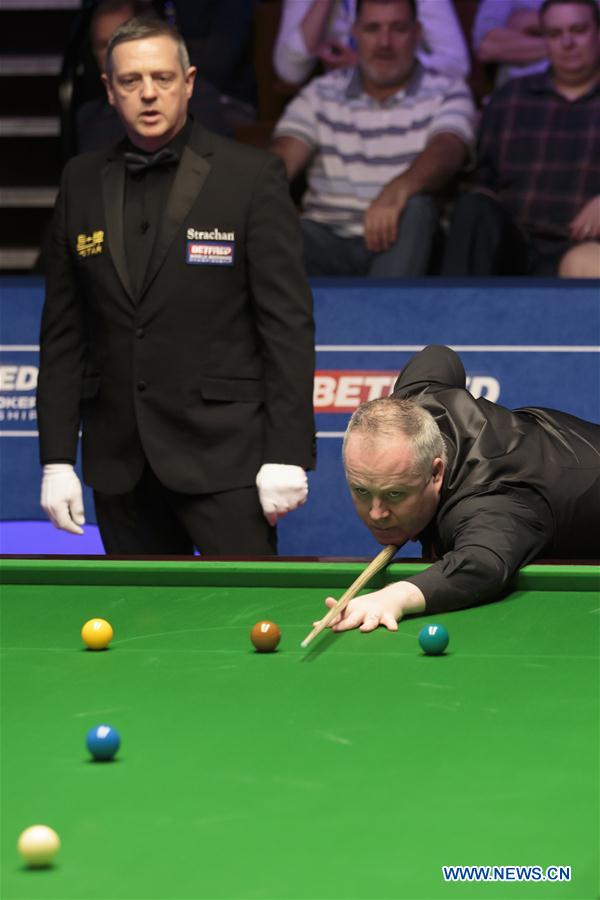 (SP)BRITAIN-SHEFFIELD-SNOOKER-WORLD CHAMPIONSHIP-DAY 3