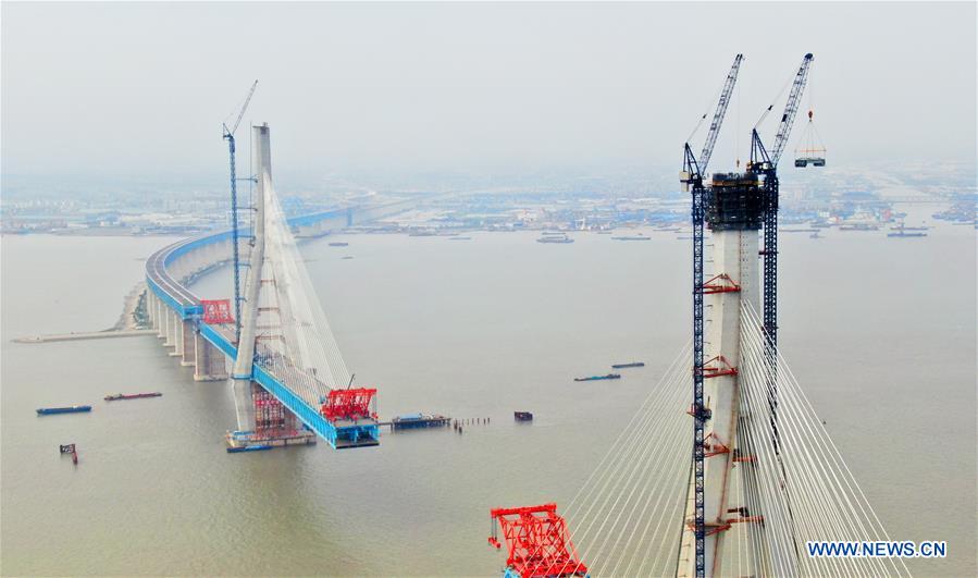 #CHINA-JIANGSU-NANTONG-BRIDGE-CONSTRUCTING (CN)