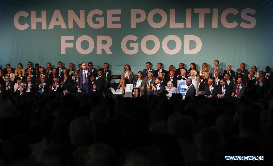 BRITAIN-LONDON-BREXIT PARTY RALLY