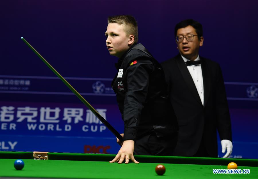 (SP)CHINA-JIANGSU-WUXI-SNOOKER WORLD CUP(CN)