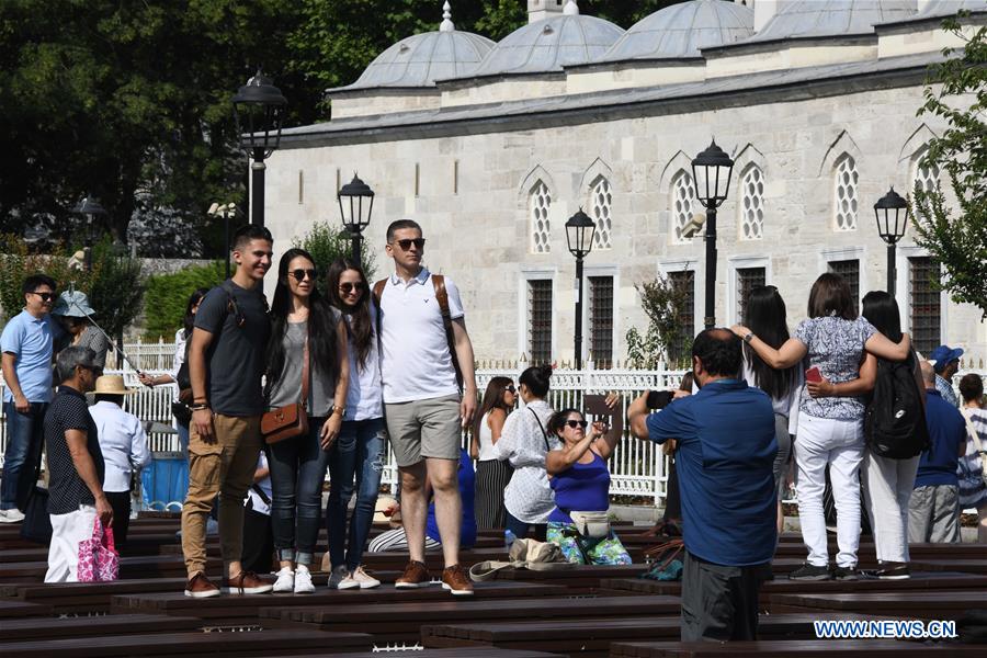 TURKEY-ISTANBUL-VISITORS